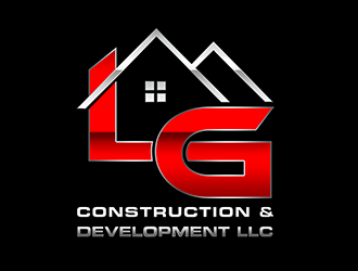 LG Construction & Development LLC logo design by 3Dlogos