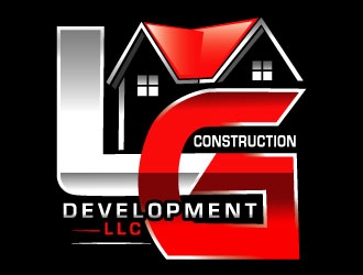 LG Construction & Development LLC logo design by Suvendu