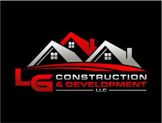 LG Construction & Development LLC logo design by cintoko