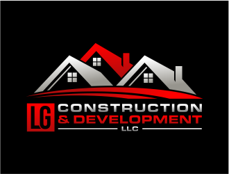 LG Construction & Development LLC logo design by cintoko