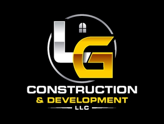 LG Construction & Development LLC logo design by Suvendu