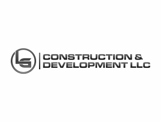 LG Construction & Development LLC logo design by hidro