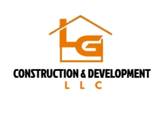 LG Construction & Development LLC logo design by Rexx