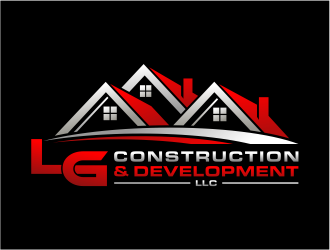 LG Construction & Development LLC logo design by cintoko