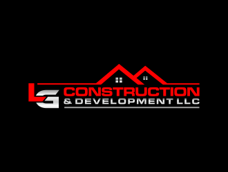 LG Construction & Development LLC logo design by RIANW