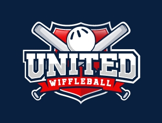 United Wiffleball logo design by AamirKhan