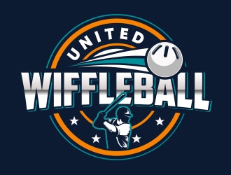 United Wiffleball logo design by Benok