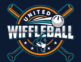 United Wiffleball logo design by Benok