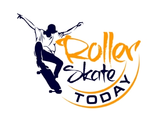 Roller Skate Today logo design by MAXR