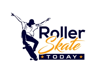 Roller Skate Today logo design by MAXR