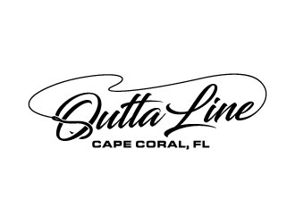 Outta Line      Cape Coral, FL logo design by daywalker