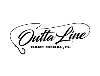 Outta Line      Cape Coral, FL logo design by daywalker