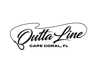 Outta Line      Cape Coral, FL logo design by daywalker