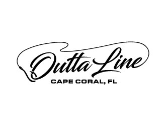 Outta Line      Cape Coral, FL logo design by daywalker