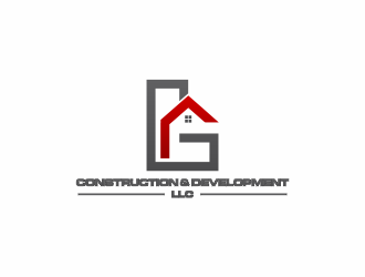 LG Construction & Development LLC logo design by anan