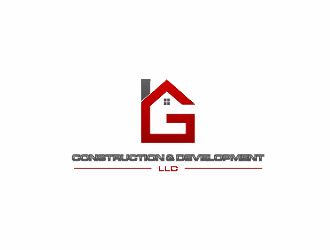 LG Construction & Development LLC logo design by anan