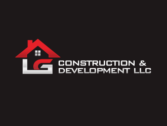 LG Construction & Development LLC logo design by YONK