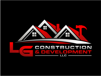 LG Construction & Development LLC logo design by cintoko