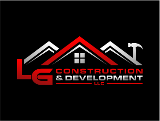 LG Construction & Development LLC logo design by cintoko