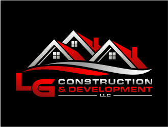 LG Construction & Development LLC logo design by cintoko