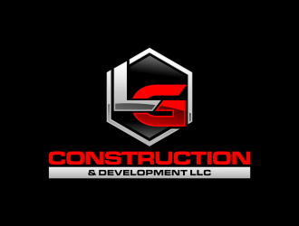 LG Construction & Development LLC logo design by semar