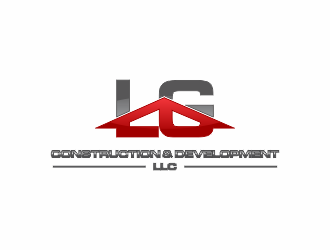 LG Construction & Development LLC logo design by anan