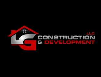 LG Construction & Development LLC logo design by aRBy