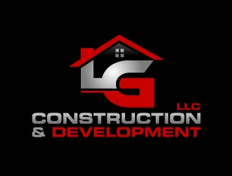 LG Construction & Development LLC logo design by aRBy