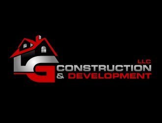 LG Construction & Development LLC logo design by aRBy