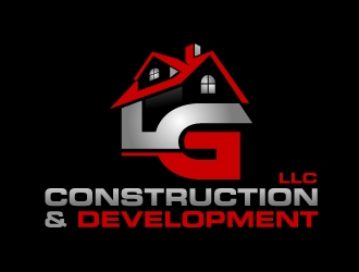 LG Construction & Development LLC logo design by aRBy