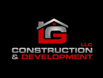 LG Construction & Development LLC logo design by aRBy