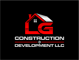 LG Construction & Development LLC logo design by mutafailan