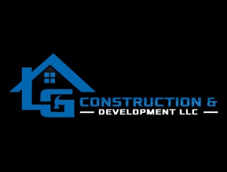 LG Construction & Development LLC logo design by NikoLai