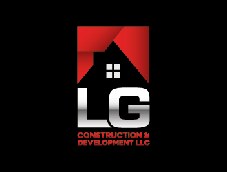 LG Construction & Development LLC logo design by spiritz