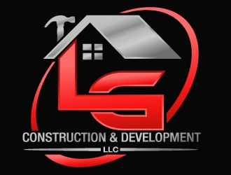 LG Construction & Development LLC logo design by PMG