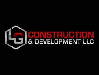 LG Construction & Development LLC logo design by jaize