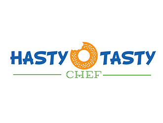 Hasty Tasty Chef logo design by 3Dlogos