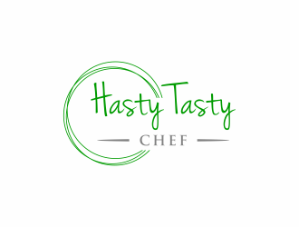 Hasty Tasty Chef logo design by menanagan