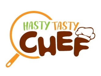 Hasty Tasty Chef logo design by Sorjen