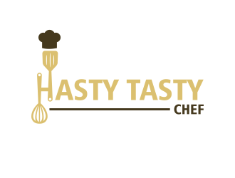 Hasty Tasty Chef logo design by scolessi