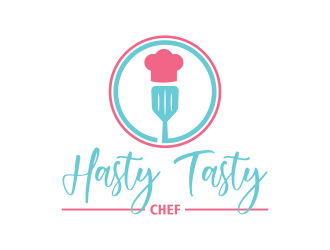 Hasty Tasty Chef logo design by scolessi