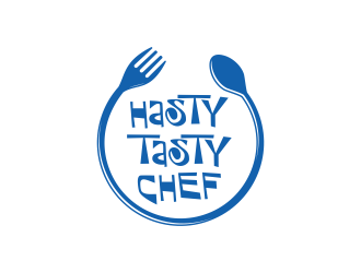 Hasty Tasty Chef logo design by DeyXyner