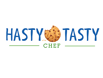 Hasty Tasty Chef logo design by 3Dlogos