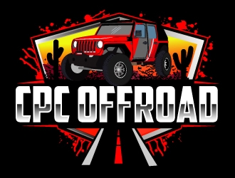 CPC OFFROAD  logo design by AamirKhan