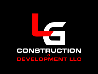 LG Construction & Development LLC logo design by akhi