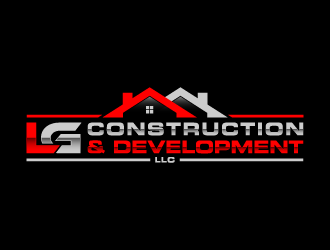 LG Construction & Development LLC logo design by denfransko