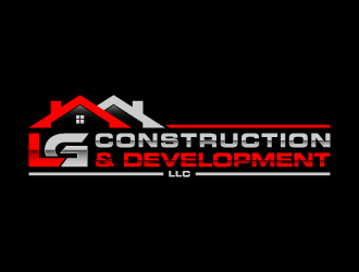 LG Construction & Development LLC logo design by denfransko