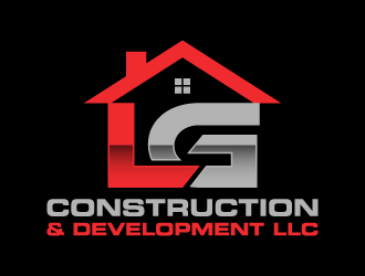 LG Construction & Development LLC logo design by denfransko