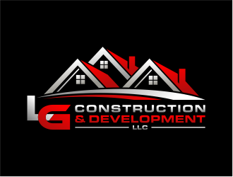 LG Construction & Development LLC logo design by cintoko