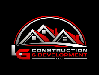 LG Construction & Development LLC logo design by cintoko